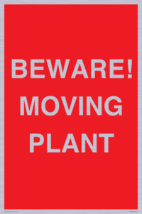 BEWARE! MOVING PLANT